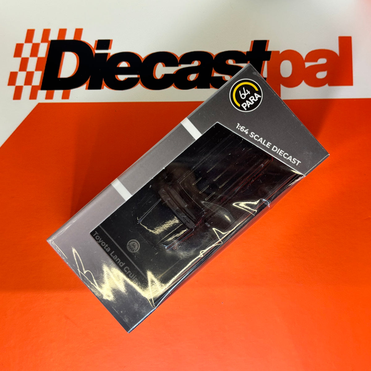 Para64 Toyota Prado Land Cruiser LC250 RHD Black 1/64