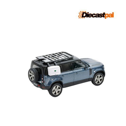 GCD Land Rover Defender 110 Blue 1/64