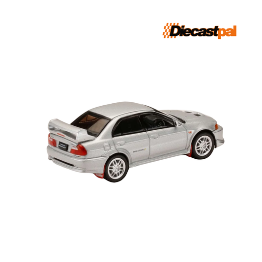 Hobby Japan Mitsubishi Lancer GSR Evolution V (CP9A) Satellite Silver 1/64