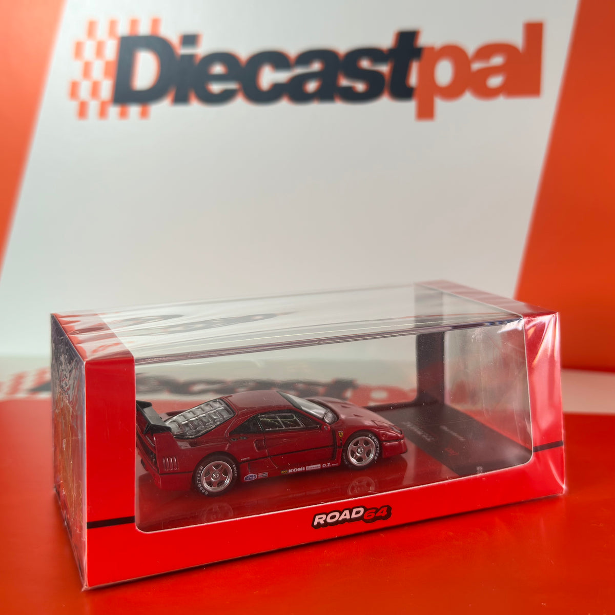 Tarmac Works Ferrari F40 Red 1/64