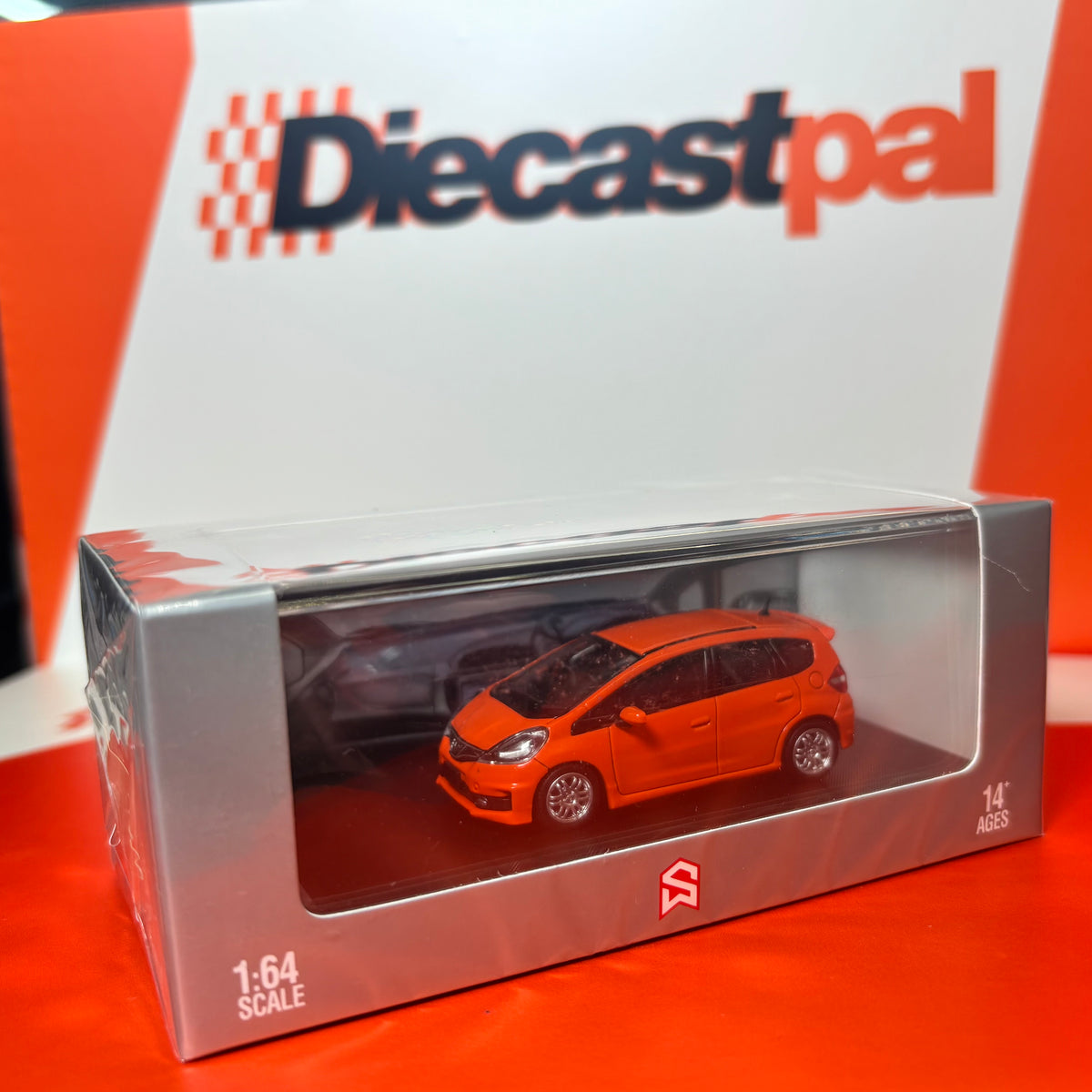 Street Weapon Honda Fit RS (GE8) Orange 1/64