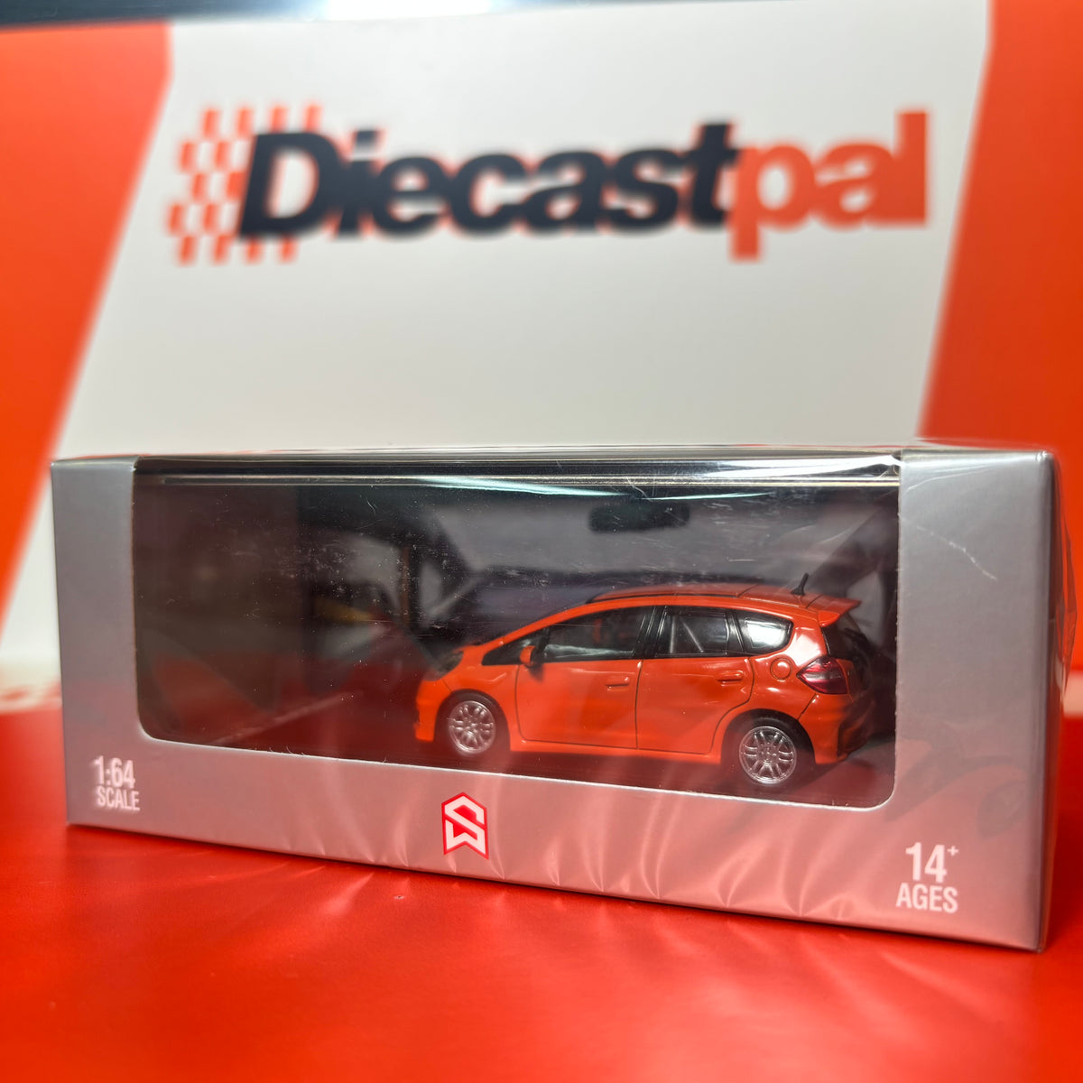 Street Weapon Honda Fit RS (GE8) Orange 1/64