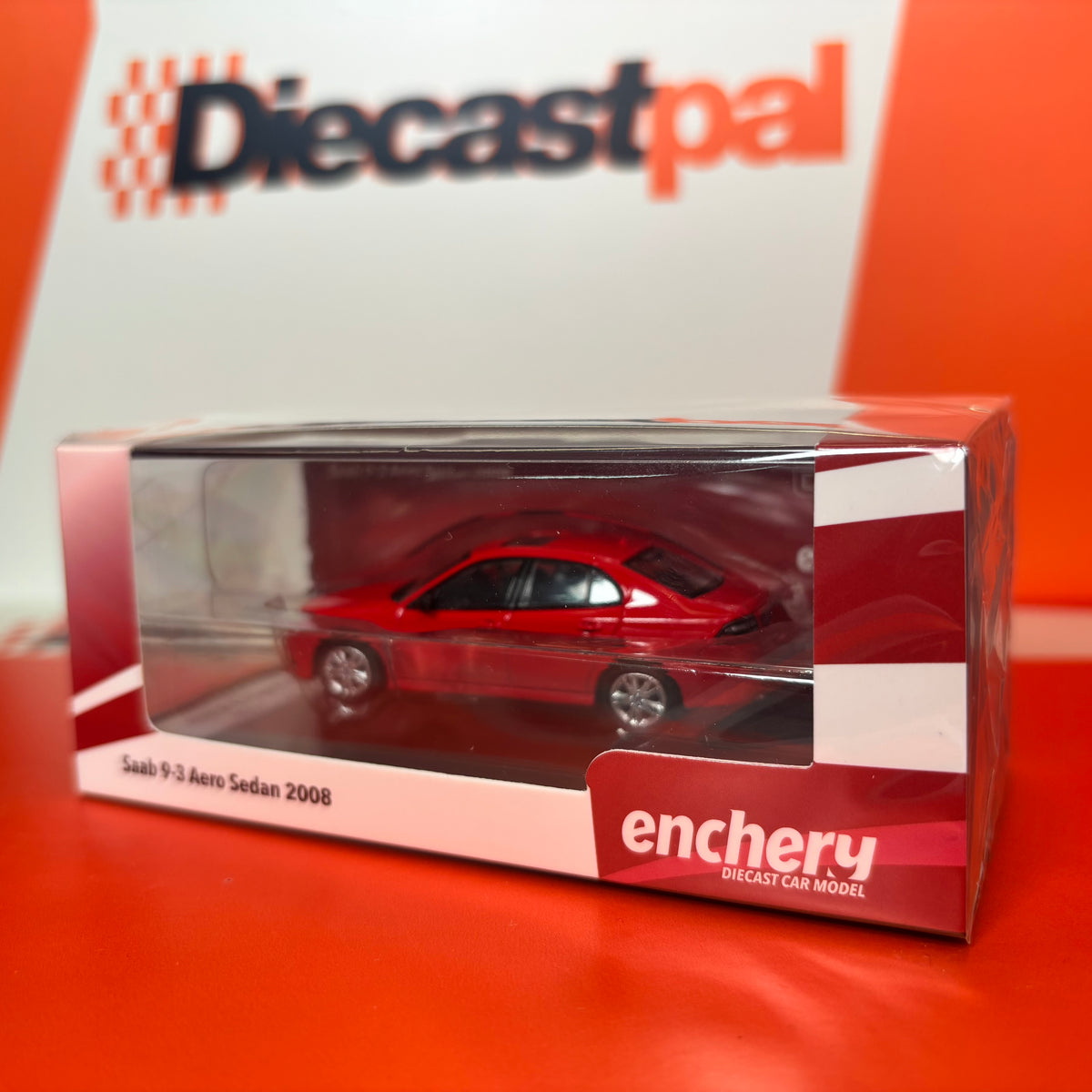 GCD Saab 93 Aero Sedan Laser Red 1/64