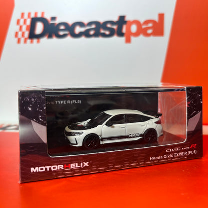Motor Helix Honda Civic Type R FL5 1/64 HKS Livery Championship White