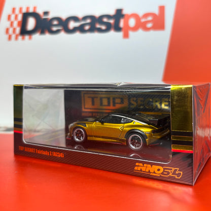 Inno Nissan Fairlady Z RZ34 Top Secret Gold 1/64