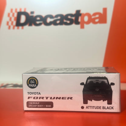 Para64 Toyota Fortuner RHD Attitude Black 1/64