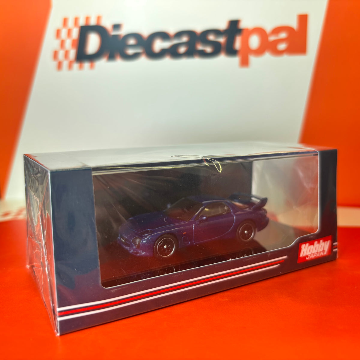Hobby Japan Mazda RX-7 FD3S Innocent Blue Mica 1/64