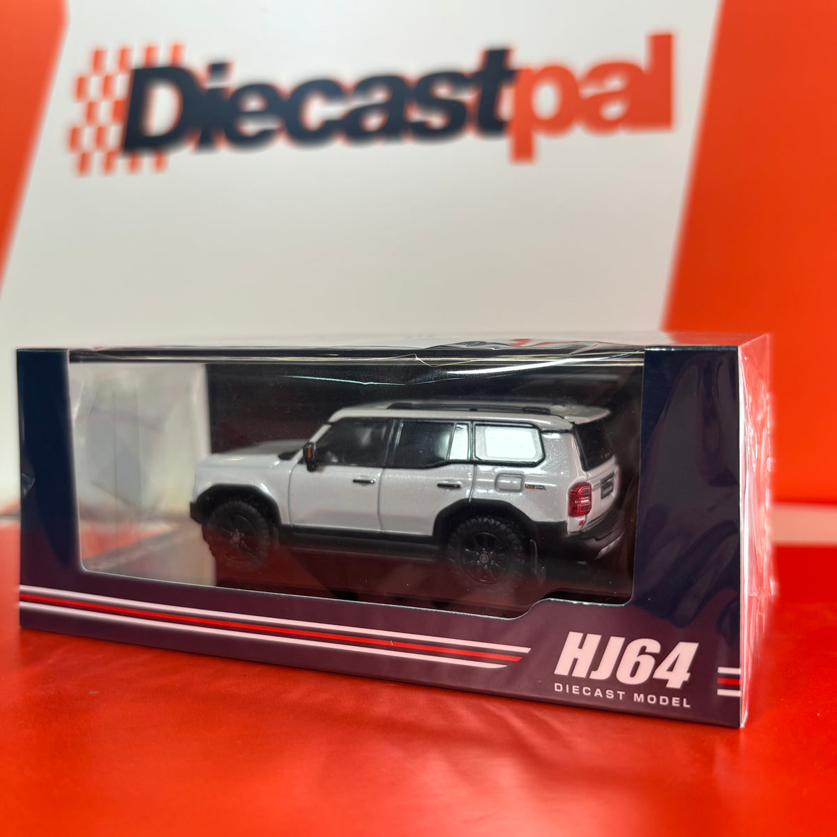Hobby Japan Toyota Land Cruiser LC250 Launch Edition White 1/64