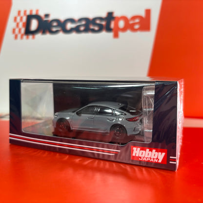 Hobby Japan Honda Civic Type R FL5 with Engine Display Sonic Grey Pearl 1/64