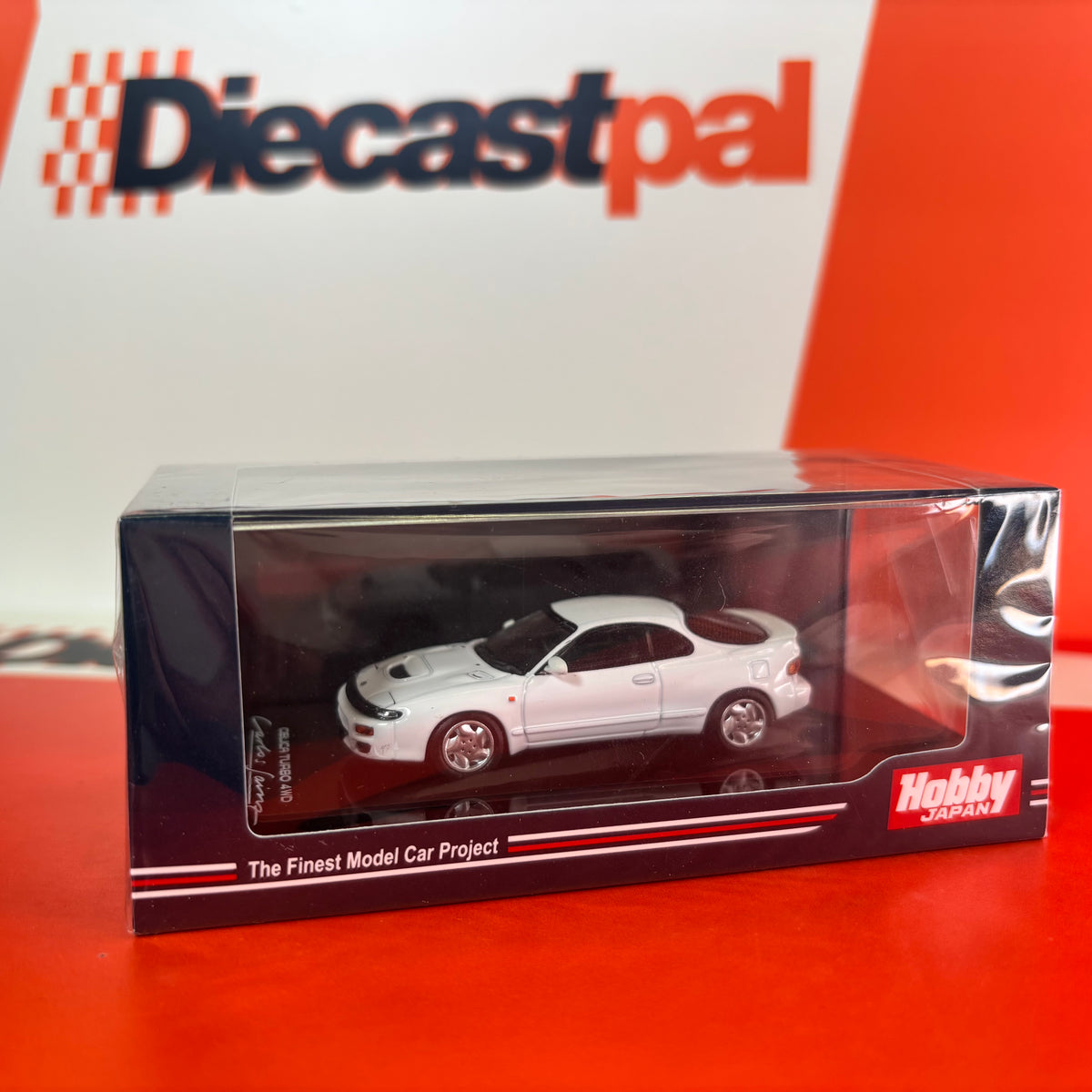 Hobby Japan Toyota Celica Turbo 4WD Carlos Sainz Edition Super White 1/64