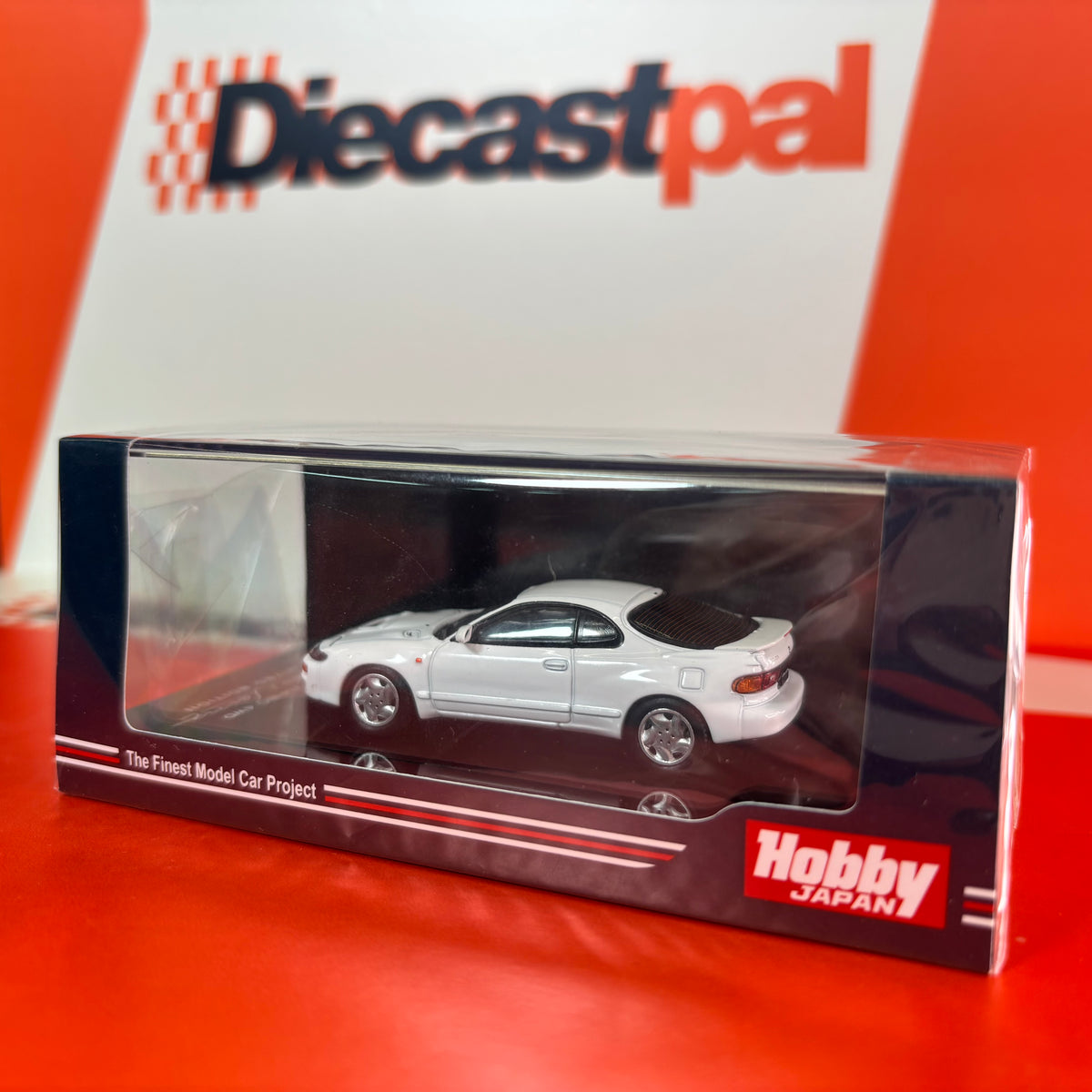 Hobby Japan Toyota Celica Turbo 4WD Carlos Sainz Edition Super White 1/64