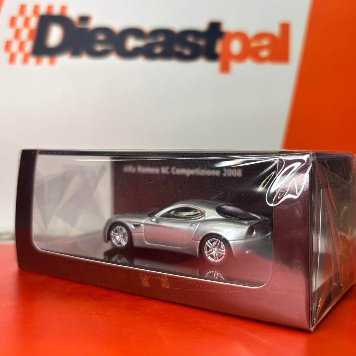 Motor Helix Alfa Romeo 8C Competizione Grey 1/64