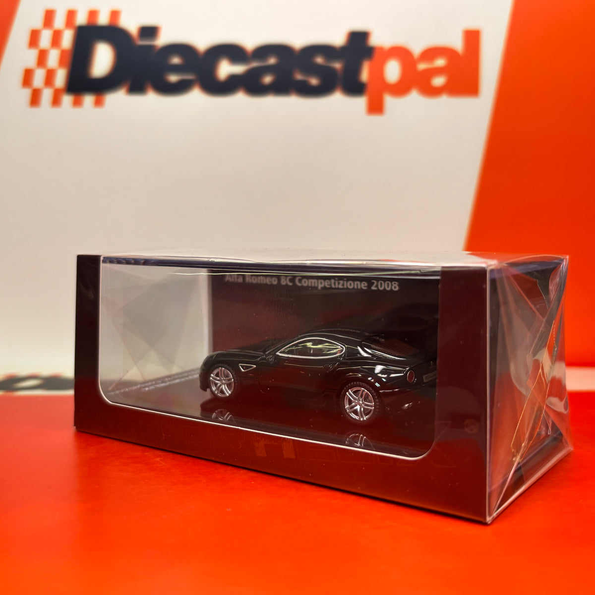 Motor Helix Alfa Romeo 8C Competizione Coupe Black 1/64