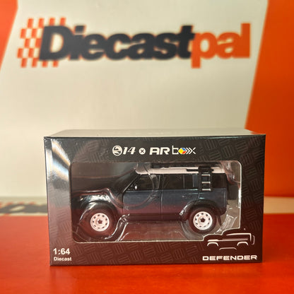 AR Box Land Rover Defender 110 Tasman Blue 1/64