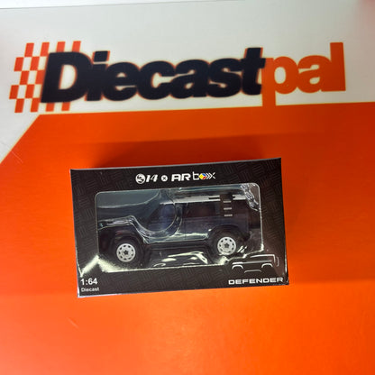 AR Box Land Rover Defender 110 Tasman Blue 1/64
