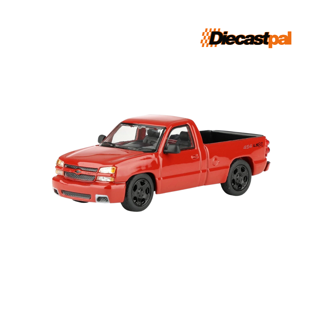 Para64 Chevrolet Silverado 2006 Single Cab Victory Red 1/64
