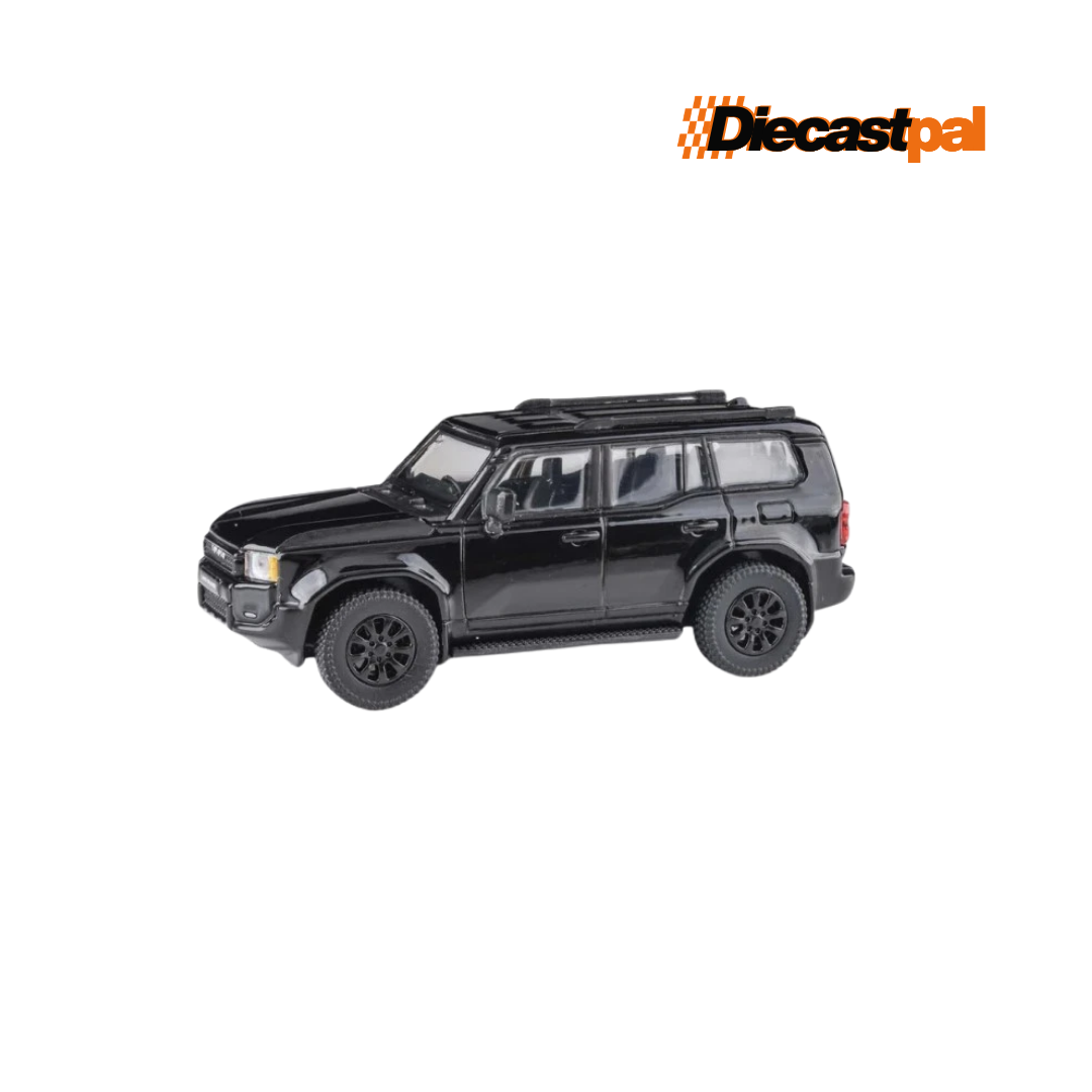 Para64 Toyota Prado Land Cruiser LC250 RHD Black 1/64