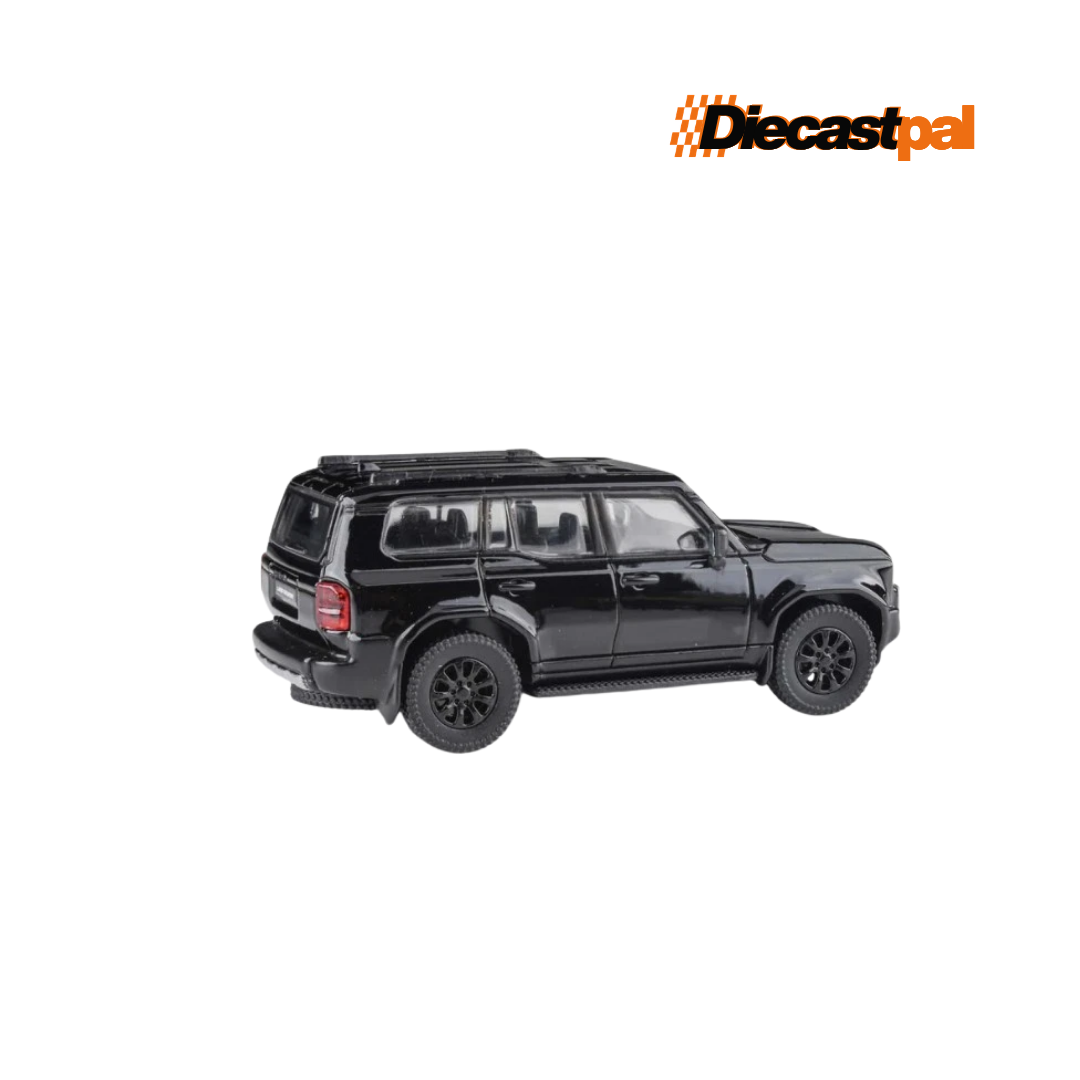 Para64 Toyota Prado Land Cruiser LC250 RHD Black 1/64
