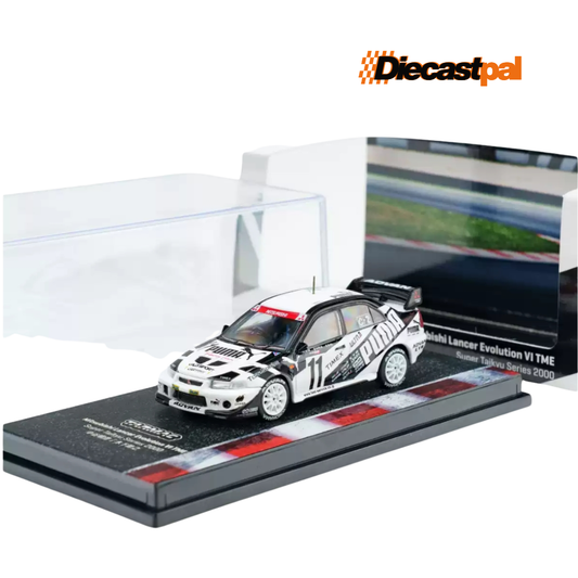 Tarmac Works Mitsubishi Lancer Evolution VI TME Super Taikyu Series 2000 1/64
