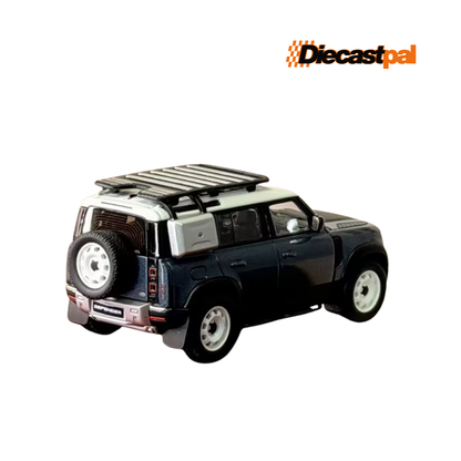 AR Box Land Rover Defender 110 Tasman Blue 1/64