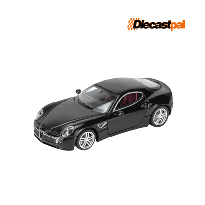 Motor Helix Alfa Romeo 8C Competizione Coupe Black 1/64