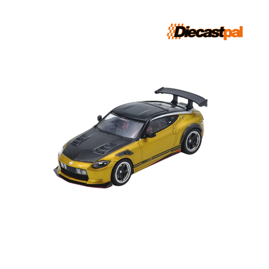Inno Nissan Fairlady Z RZ34 Top Secret Gold 1/64