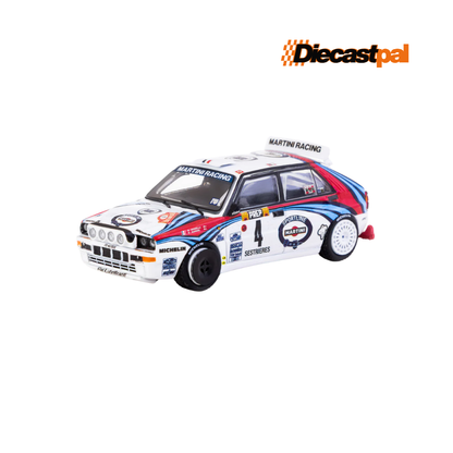 Tarmac Works Lancia Delta HF Integrale Monte Carlo Rally 1992 1/64