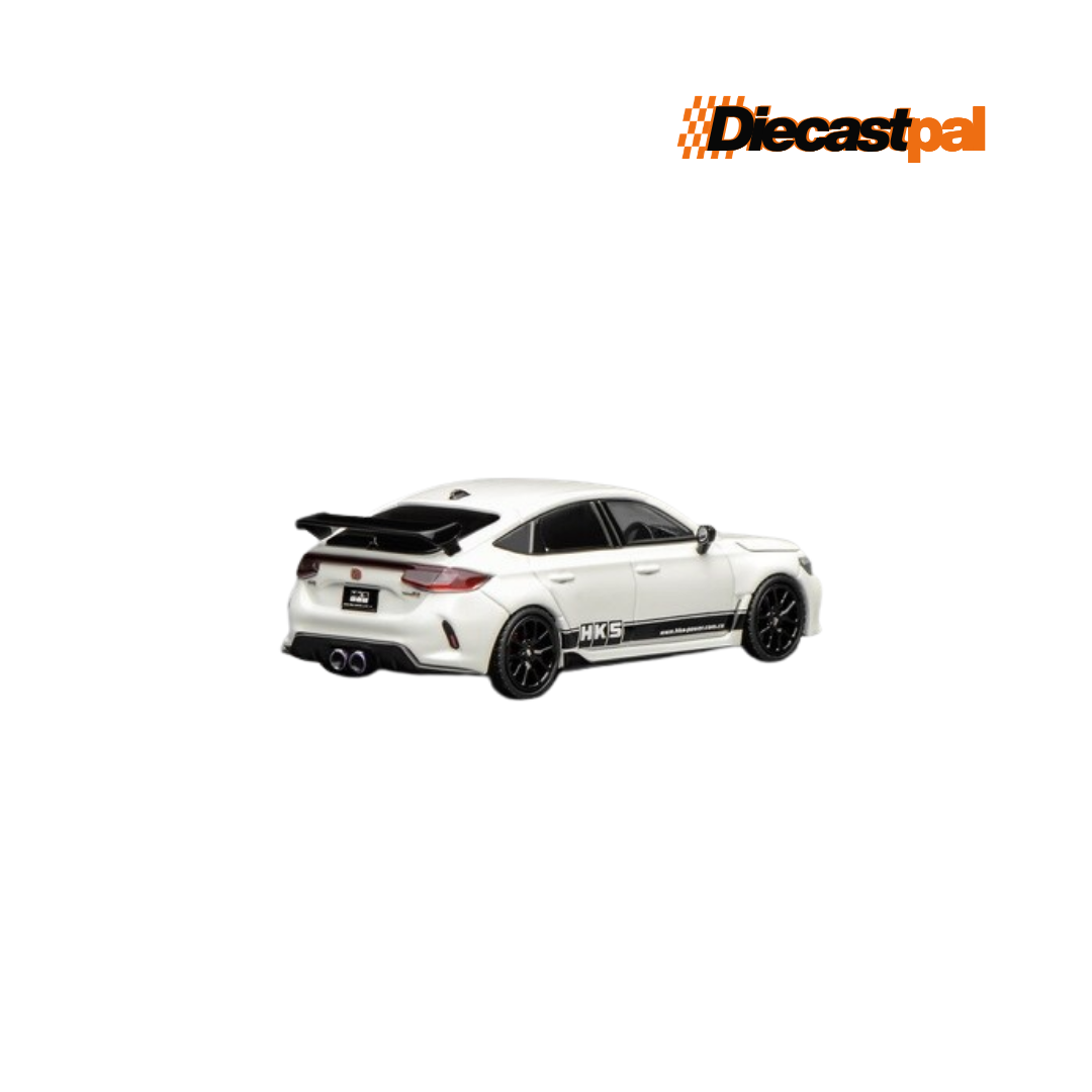 Motor Helix Honda Civic Type R FL5 1/64 HKS Livery Championship White