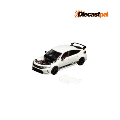 Motor Helix Honda Civic Type R FL5 1/64 HKS Livery Championship White