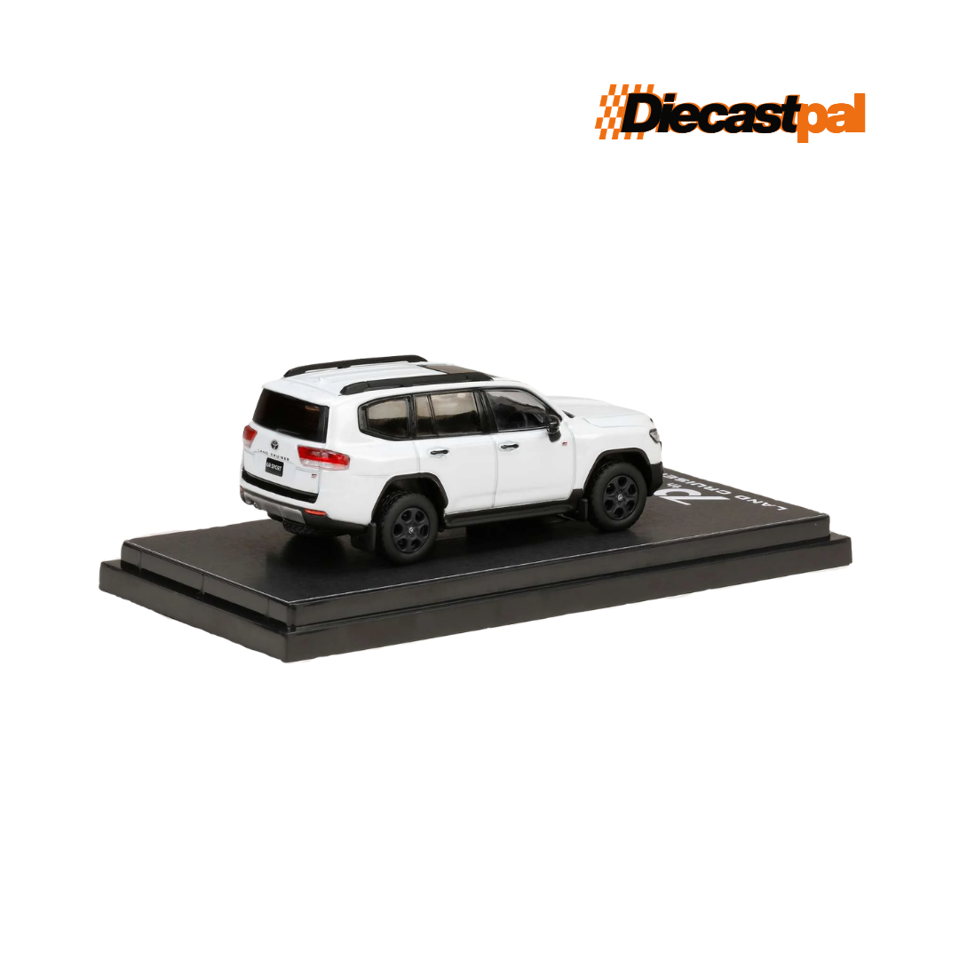 Hobby Japan Toyota Land Cruiser JA300W GR Sport White Pearl 1/64