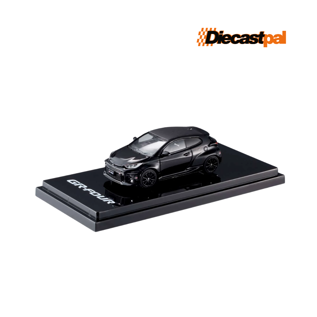 Hobby Japan Toyota GR YARIS RZ Precious Black Pearl 1/64