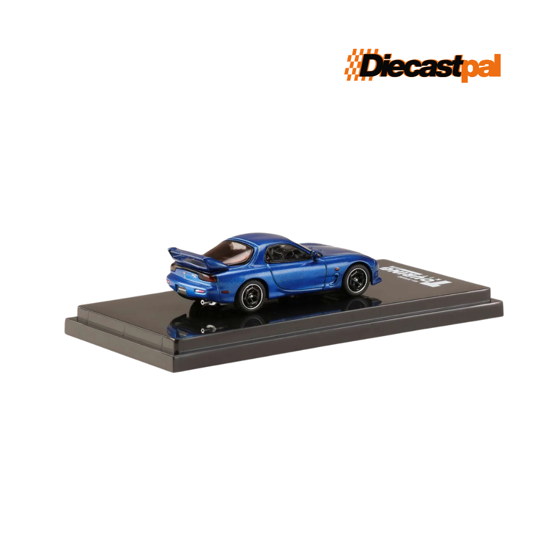 Hobby Japan Mazda RX-7 FD3S Innocent Blue Mica 1/64