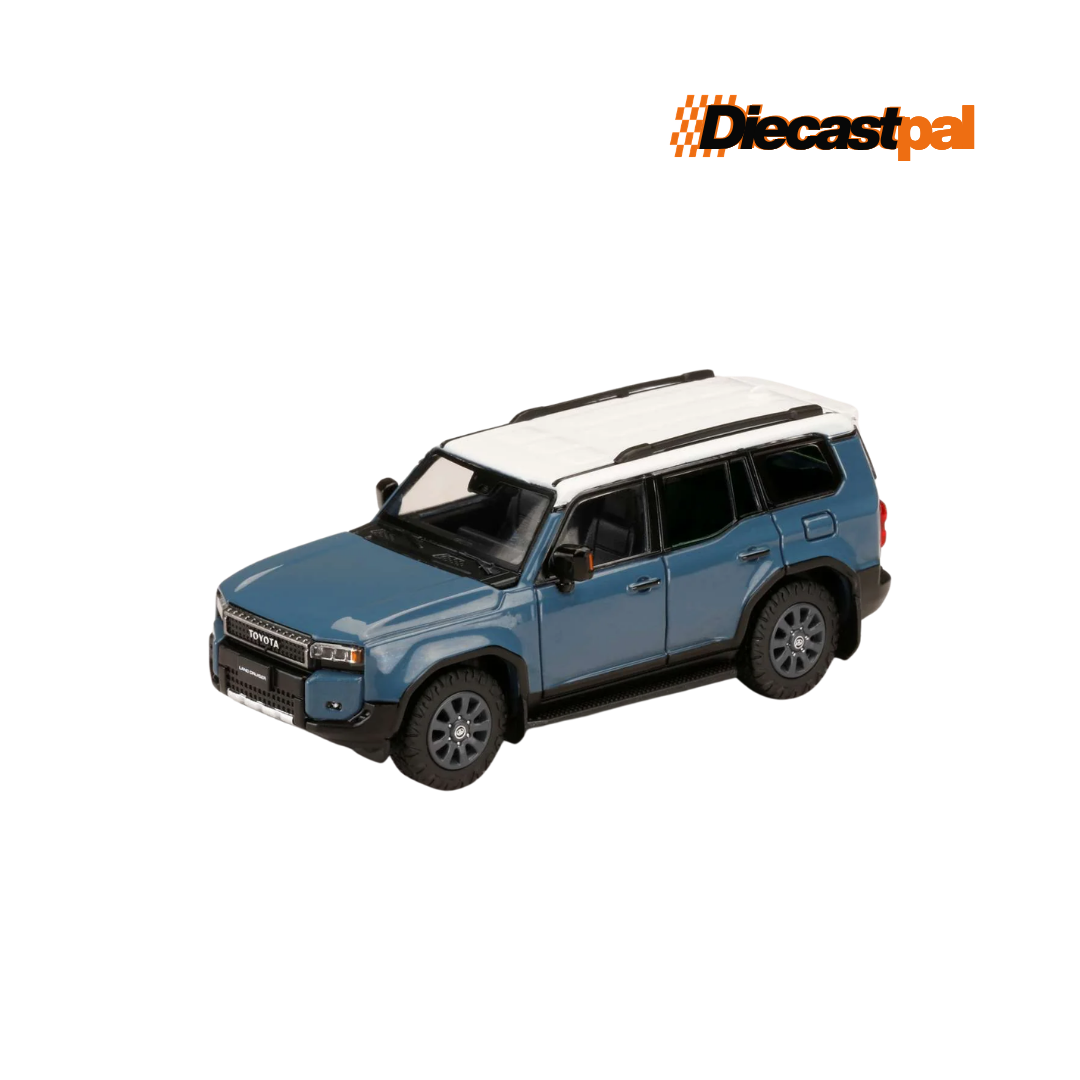 Hobby Japan Toyota Land Cruiser LC250 Smokey Blue 1/64